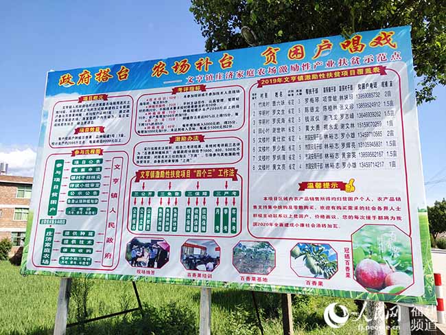 文亨鎮庄濟家庭農場通過激勵性產業扶貧項目促增收。